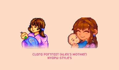 Nyapu-style's Clara (Alex's mother)
