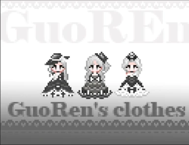 GuoRen's Black and white clothes