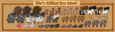 Otter's Additional Barn Animals