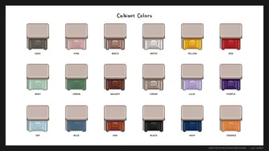 18 Cabinet Colors