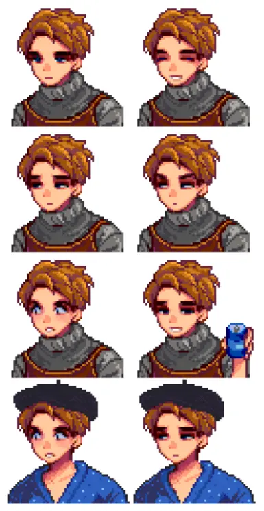 Kal's Additional Portraits Remake at Stardew Valley Nexus - Mods and ...