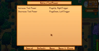 Select Tool Power