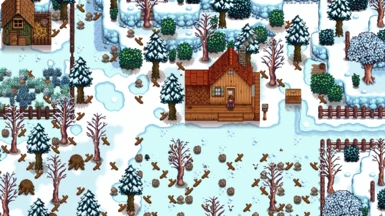 (GIF) Winter Farm