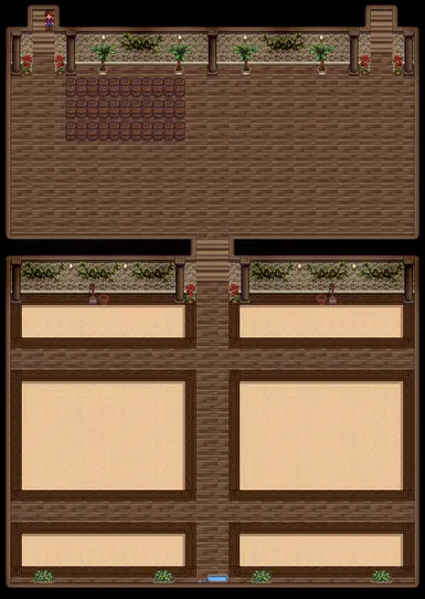 Full view of the Cellar (with planting area)