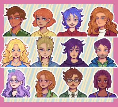 Allie's Portraits at Stardew Valley Nexus - Mods and community