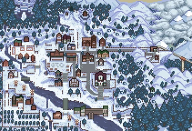 Winter  Worldmap