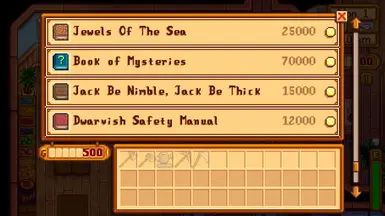 Pierre Sell Books at Stardew Valley Nexus - Mods and community