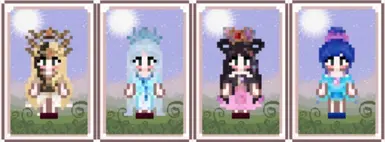 Four sets of fairy clothes at Stardew Valley Nexus - Mods and community