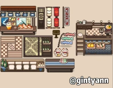 (CP)Sushi Furniture