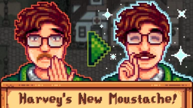 (CP) Harvey's New Moustache