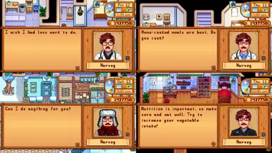 Fully compatible with mods such as Seasonal Outfits and Diverse Stardew Valley!