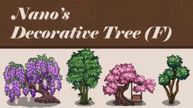 (CP) Nano's Decorative Tree Furniture