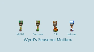 (AT) Wyrd's Seasonal Mailbox