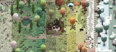 Pastel Green Fall