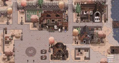 town dark path + reshade