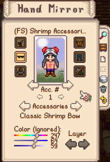 Classic bow both sides