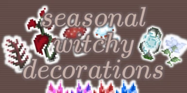 (CP) seasonal witchy decorations