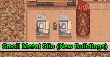 Small Metal Silo (New Buildings)