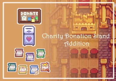 Charity Donation Stand Addition