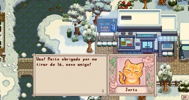 Jorts and Jean the Helper Cats - PT-BR