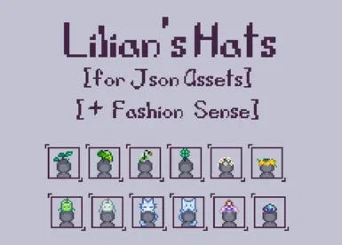 Lillian's Hats (Json Assets) (Fashion Sense)