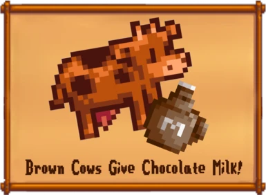 Brown Cows Give Chocolate Milk
