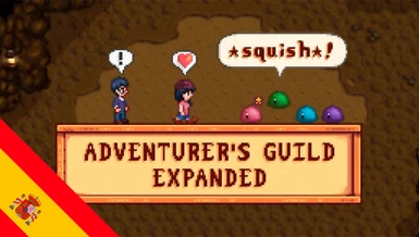 Adventurer's Guild Expanded for 1.6 - Spanish