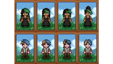 (FS) Two-Toned Hair Overlays for Fashion Sense