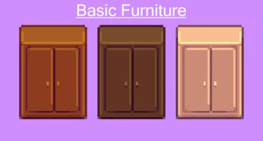 Basic Wardrobes (Furniture Framework)