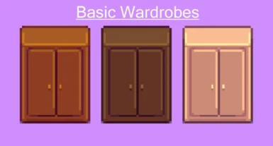 Basic Wardrobes (Furniture Framework)