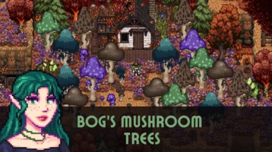 Bog's Mushroom Trees for Alternative Textures