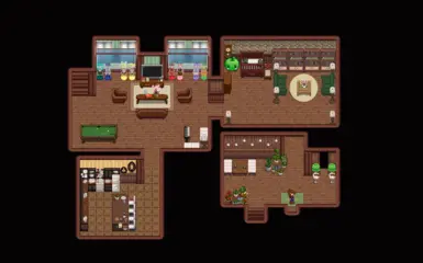 Decorated House (2nd upgrade- 1st floor + cellar upgrade)