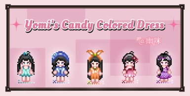 Yomi's Candy Colored Dress (Applicable 1.6)