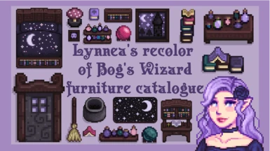 Lynnea's recolor of Bog's Wizard Furniture Catalogue