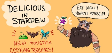 Delicious in Stardew (New Monster Cooking Recipes) (FR)