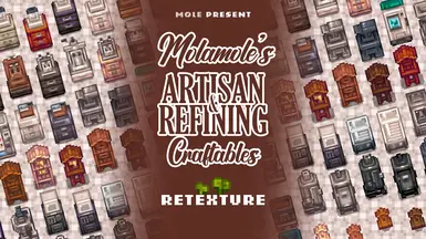 AT -  Molamole's Artisan and Refining Craftables Retextures