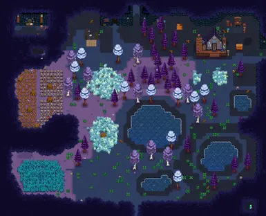 Farm Starting Debris (with mods)