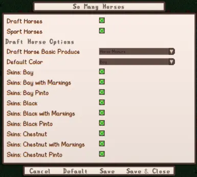 Generic Mod Config Menu is recommended for configuration settings