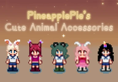 PineapplePie's Cute Animal Accessories