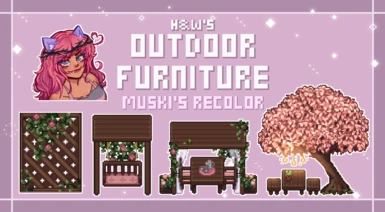 (AT) Muski's Recolor of HxW's Outdoor Furniture Pack