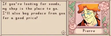 Dialogue preview (modded frame)