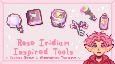 Rose Iridium Tools for Alternative Textures and Fashion Sense
