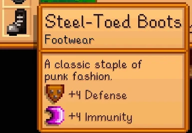 Space Boots to Steel-Toed Boots (Customizable Boots)