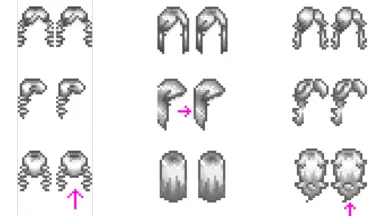 Screenshots showing the minor edits