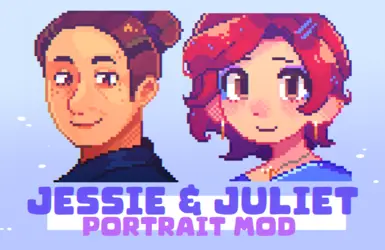 peachdelta's Jessie and Juliet Portraits