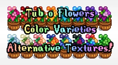 (AT) Tub o' Flowers Color Varieties
