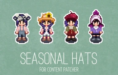 Seasonal Hats (Content Patcher)