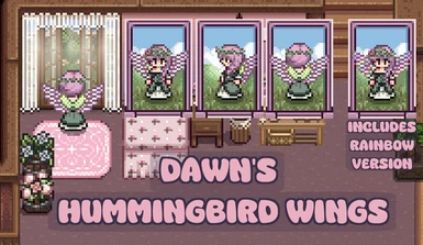 Dawn's Hummingbird Wings for Fashion Sense