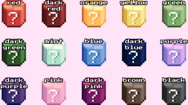 mystery box color guide