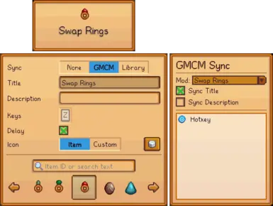 Settings - Mod Action